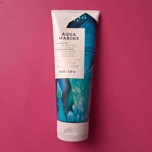 Bath & Body Works AQUA MARINE Mineral Soothing Body Cream 8 oz